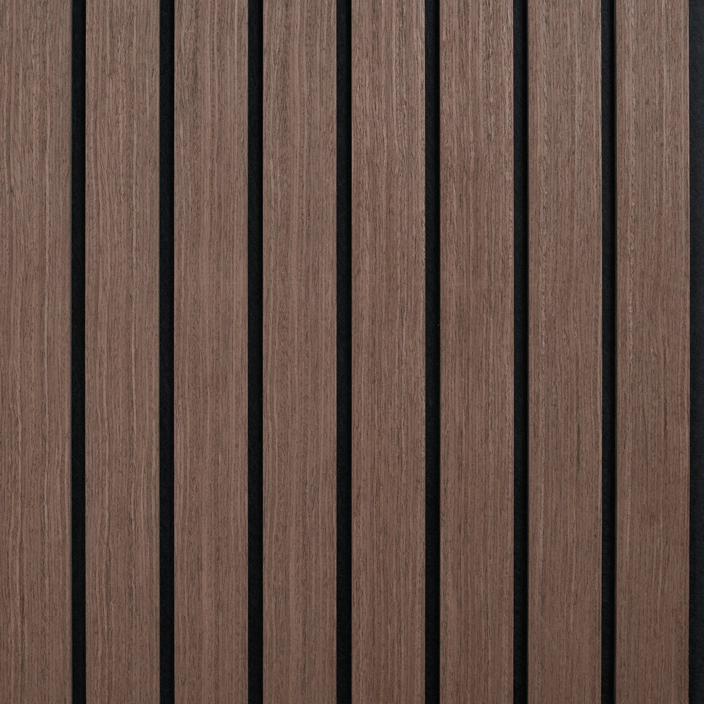Akoestisch paneel – 50/10 Walnoot 2800 x 600 mm