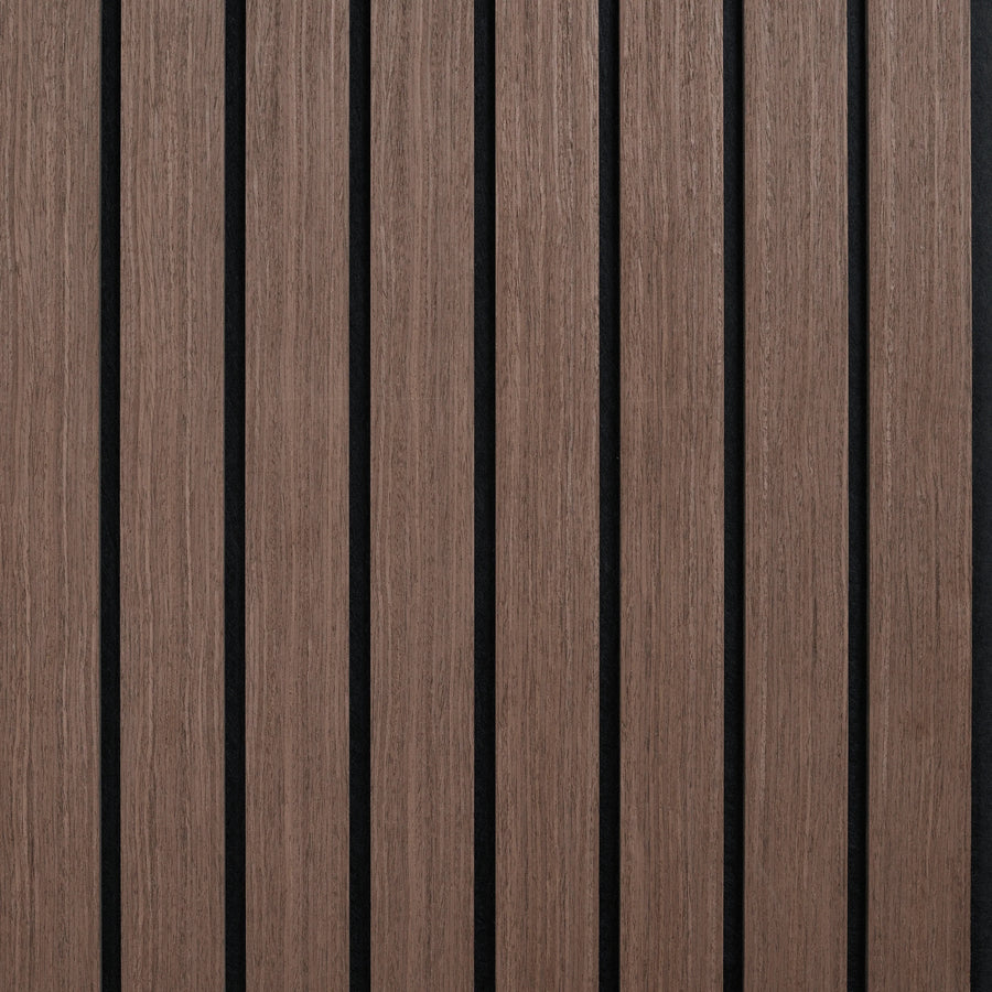 Akoestisch paneel – 50/10 Walnoot 2800 x 600 mm