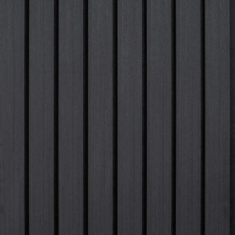 Akoestisch paneel – 50/10 Zwart eiken 2800 x 600 mm