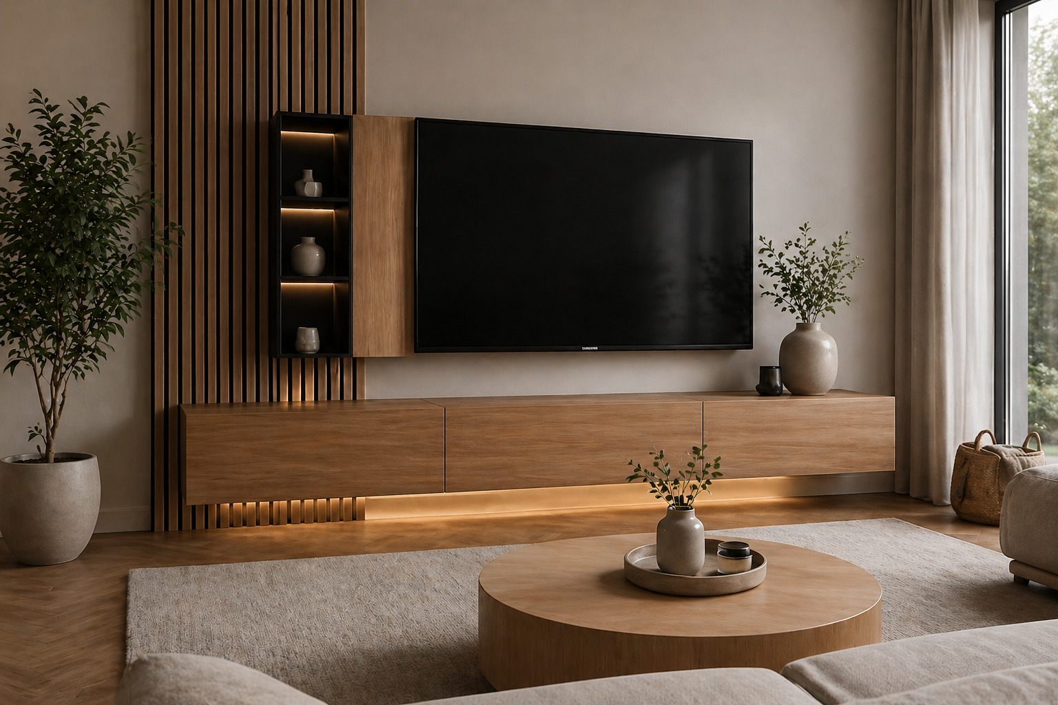 Woonkamer wand