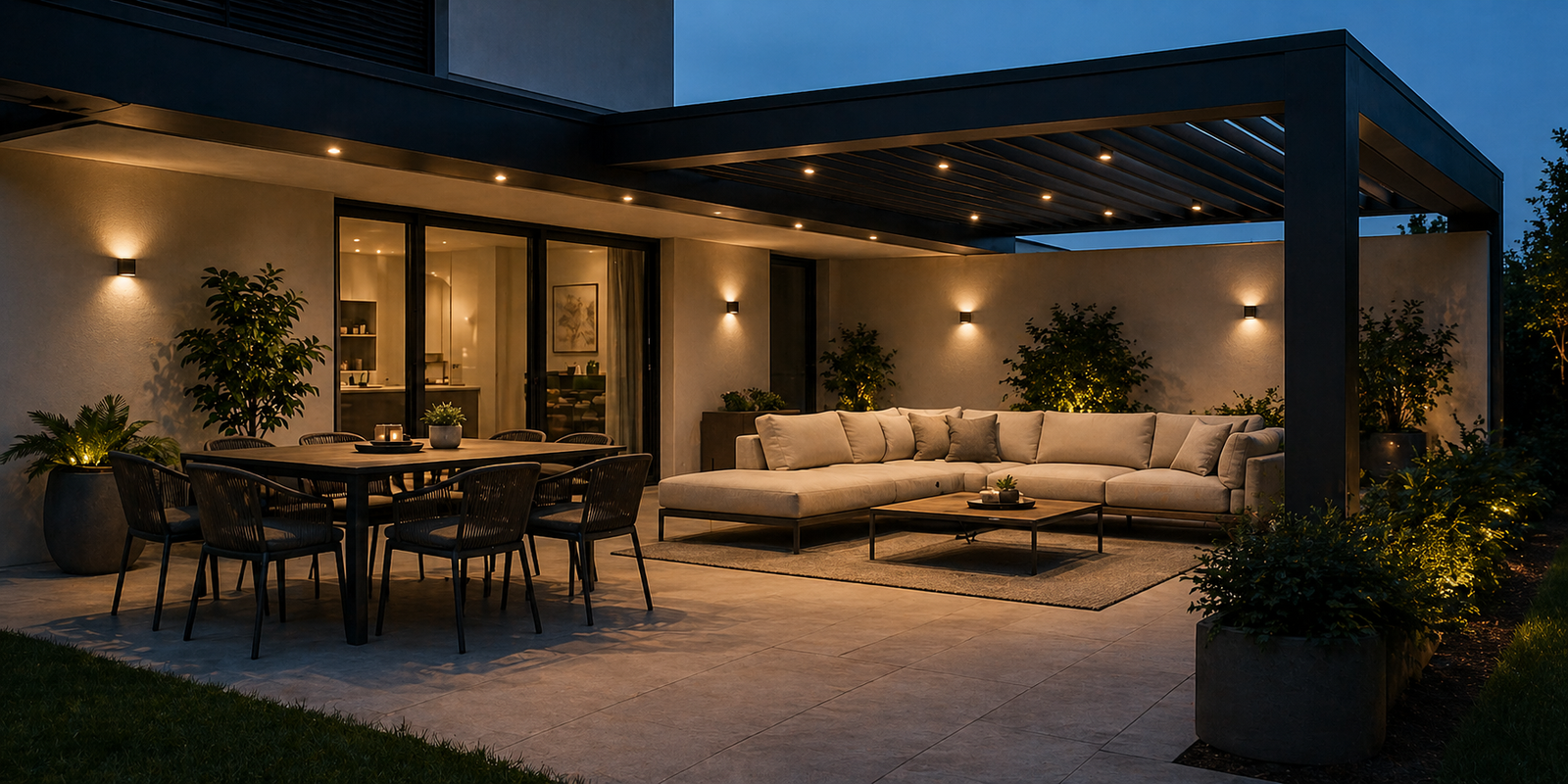 Veranda afwerking