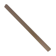 Buitenhoekprofiel Gevelbekleding Composiet Teak  56x49 mm - 2900 mm