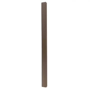 Buitenhoekprofiel Gevelbekleding Composiet Teak  56x49 mm - 2900 mm