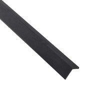 Overzetprofiel Gevelbekleding Composiet Black 55x55 mm - 2900 mm