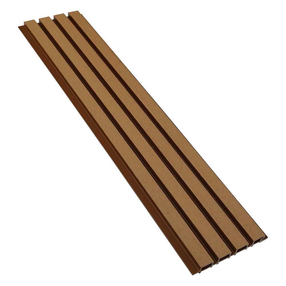 Productafbeelding van WPC Gevelbekleding Teak 21 – Warme Houtlook Buitenbekleding 2190 x 260 mm