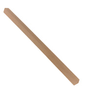 Overzetprofiel Gevelbekleding Composiet Teak A21 55x55 mm - 2900 mm