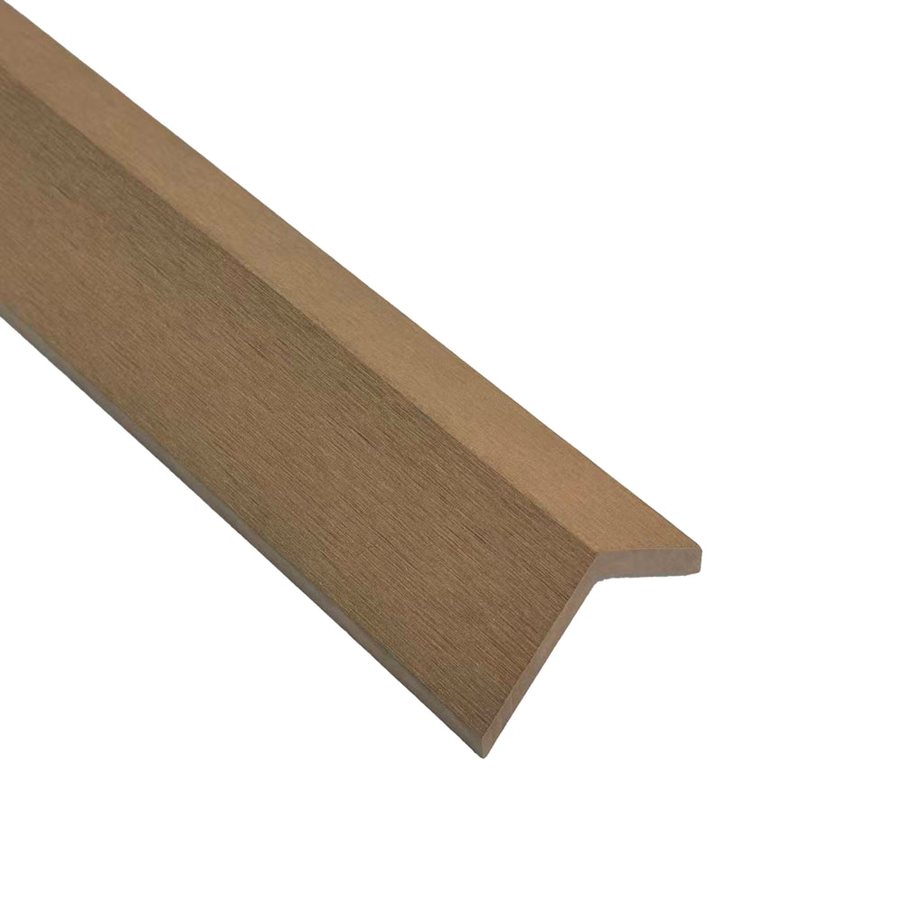 Overzetprofiel Gevelbekleding Composiet Teak A21 55x55 mm - 2900 mm