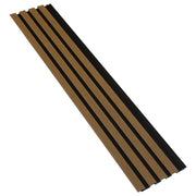 Co-Extrusion WPC Gevelbekleding Teak + Black 2900 x 173 mm x 16 mm