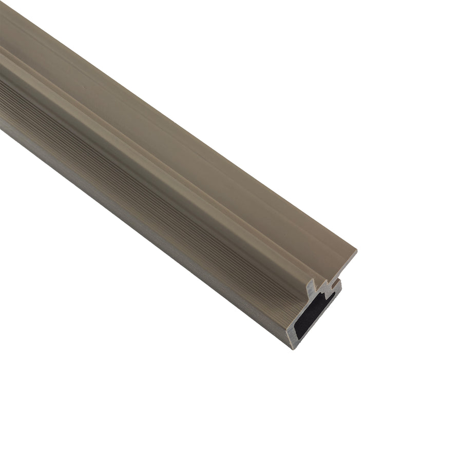Buitenhoekprofiel Gevelbekleding Composiet Tena Oak 5G 56x49 mm - 2900 mm